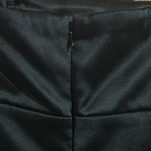 White House Black Market Black Tiered Dress - Picture 6 of 6